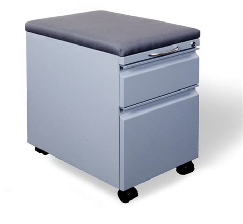 pedestal filing cabinet steel|pedestal file cabinet with cushion.